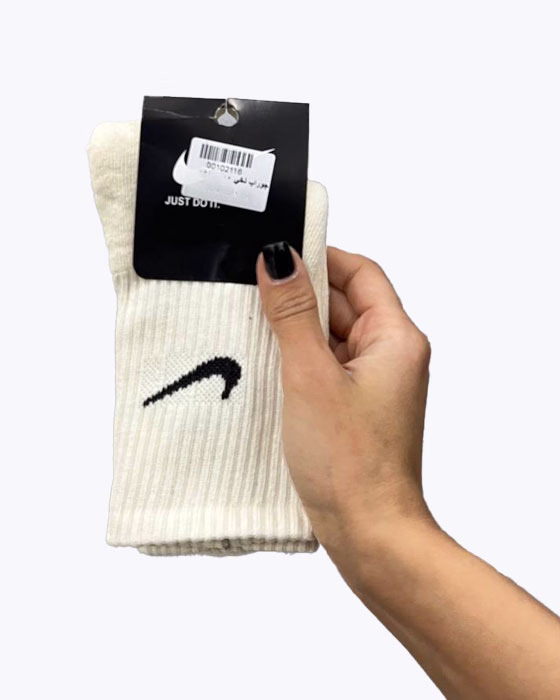 جوراب ساقدار ورزشی  زنانه طرح  NIKE